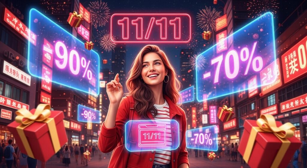 Singles&rsquo; Day 2025 : Promos Folles Avant Black Friday