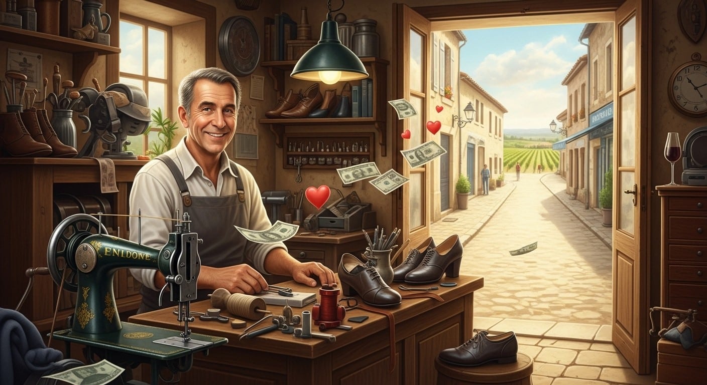 Découvrez comment une cagnotte en ligne a récolté plus de 13 000 € pour sauver le dernier cordonnier du Médoc face à la crise des artisans. Une histoire émouvante de solidarité locale !