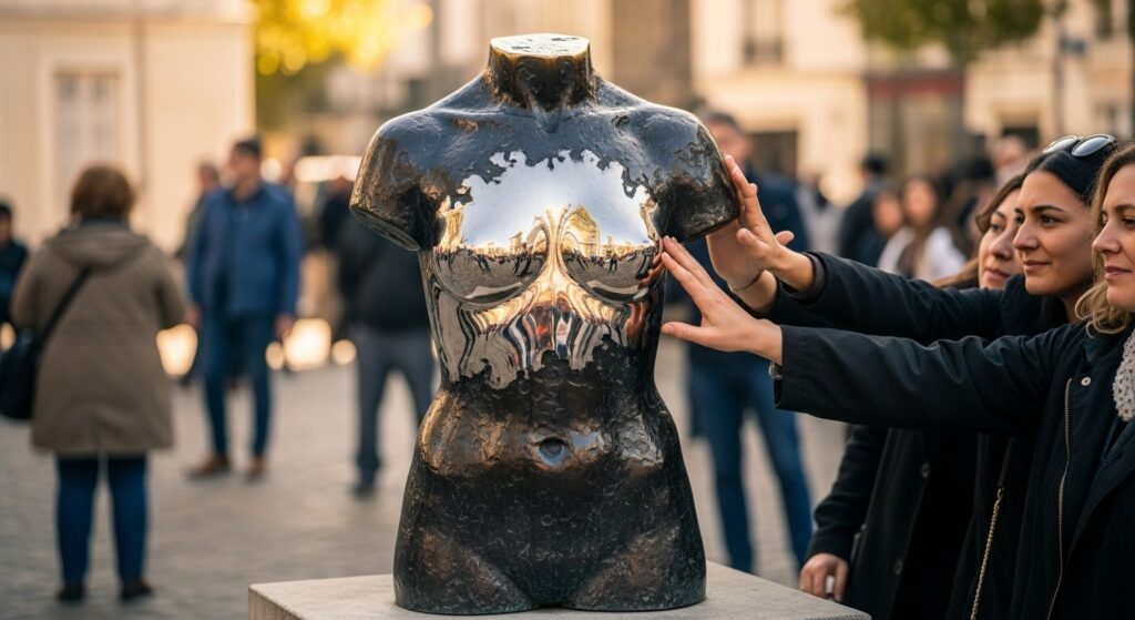 Statue Dalida : Faut-il Protéger ses Seins des Touristes ?