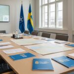 Suède : Exercice de Guerre avec la Famille Royale et Traduit en Russe