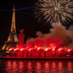 Supporters Marocains À Paris : Feux Et Fumigènes