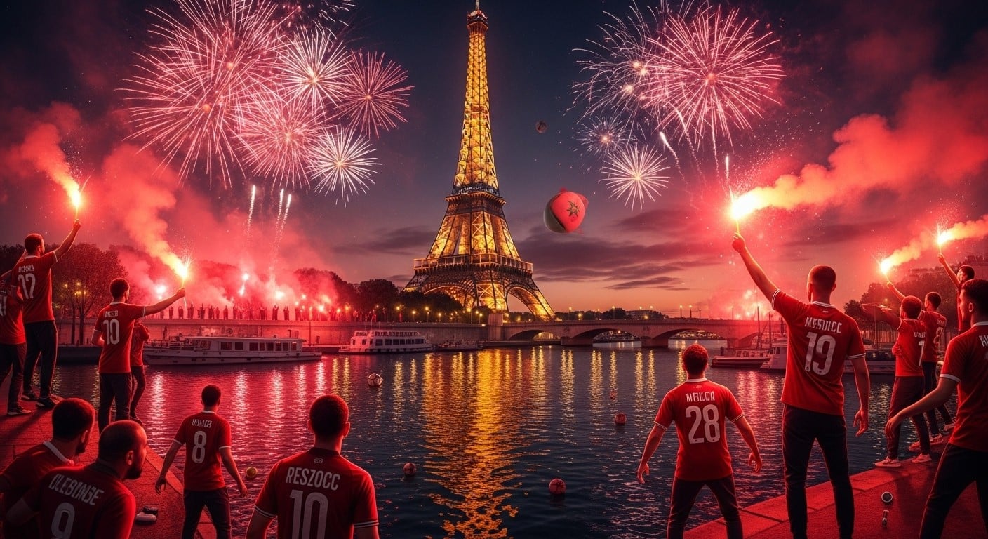 Découvrez comment des fans du Wydad ont illuminé Paris avec fumigènes sans autorisation. Enquête ouverte malgré l'absence de troubles. Les détails choquants.