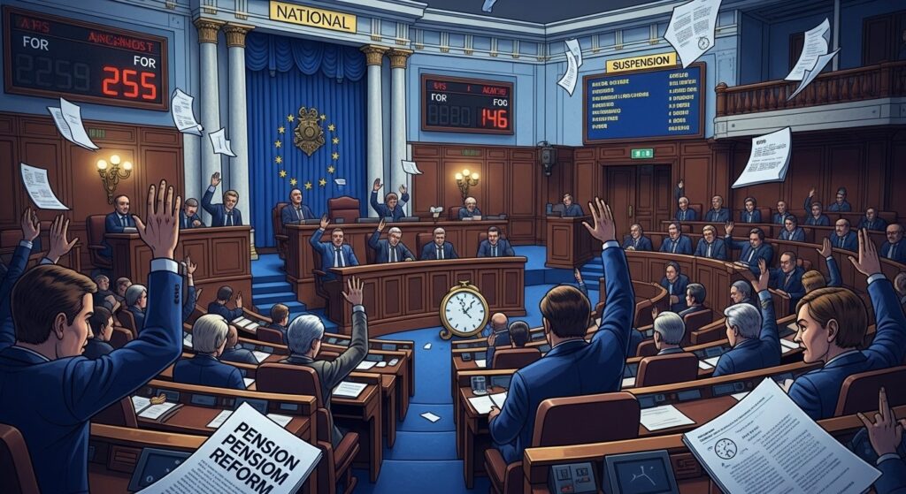 Suspension Réforme Retraites : Vote Députés