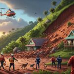 Tahiti : 9 Disparus après un Glissement de Terrain