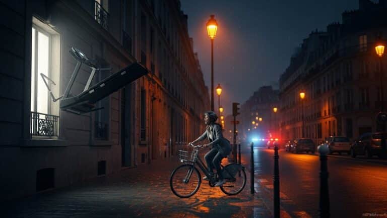 Tapis de Course Jeté sur Cycliste à Paris : Tentative de Meurtre ?