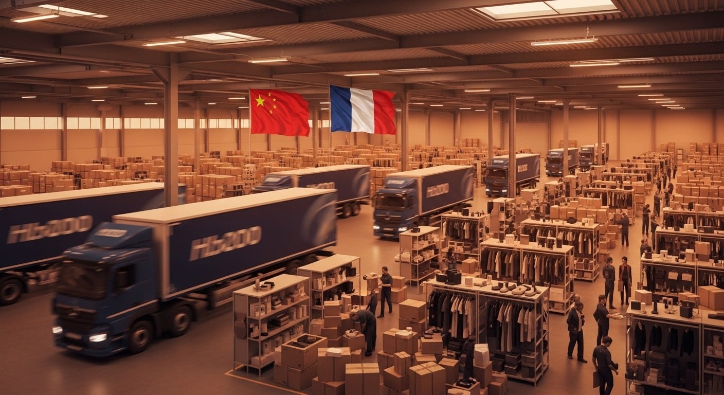 Découvrez comment les géants chinois du e-commerce installent discrètement entrepôts et logistique en France pour échapper à la nouvelle taxe de 2 euros sur les petits colis. Une stratégie maligne qui change tout.