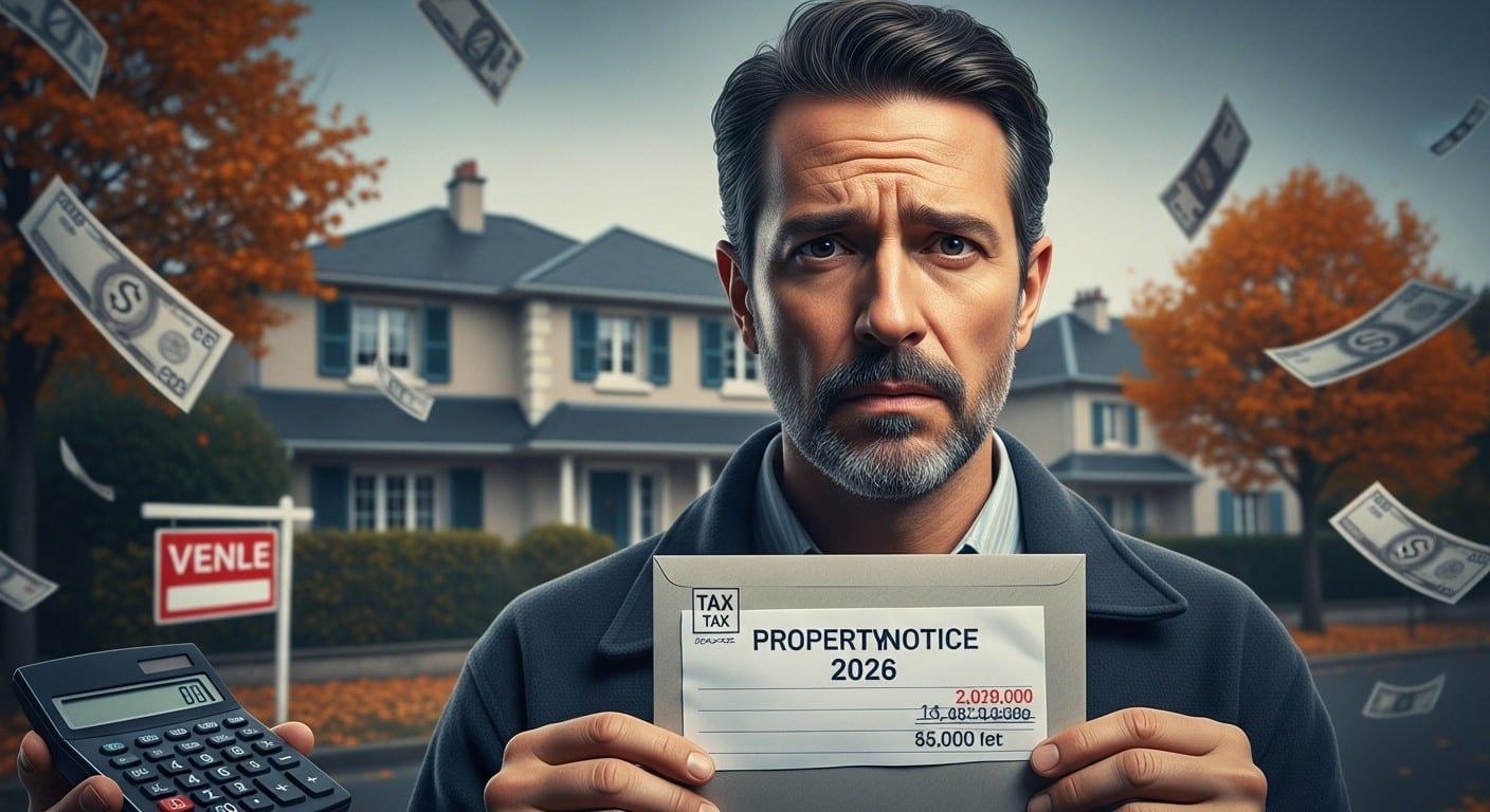 Augmentation de la taxe foncière prévue pour 2026 : le gouvernement hésite face à la grogne des propriétaires. Une hausse de 63 € en moyenne pour 7,4 millions de logements pourrait être suspendue. Tout ce qu’il faut savoir.