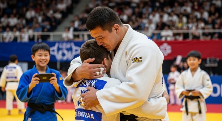 Teddy Riner : Idole des Jeunes à la Riner Cup