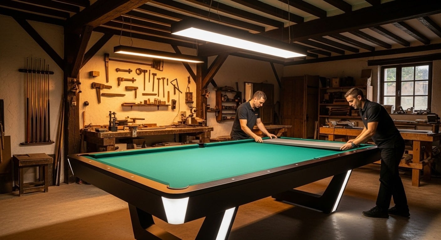 Découvrez l’histoire fascinante de Toulet, fabricant français de billards depuis 1857. Savoir-faire artisanal, innovation et ambition : la légende du billard haut de gamme continue à Bondues.