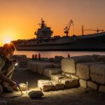 Toulon : Vestiges Antiques sous le Futur Porte-Avions