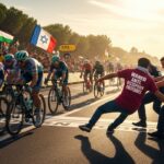 Tour de France Perturbé : Amende pour le Militant Propalestinien