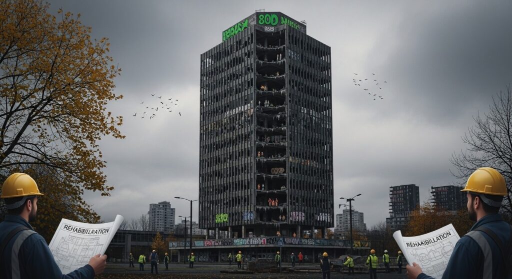 Tour Entrepose La Courneuve : Renaissance Imminente