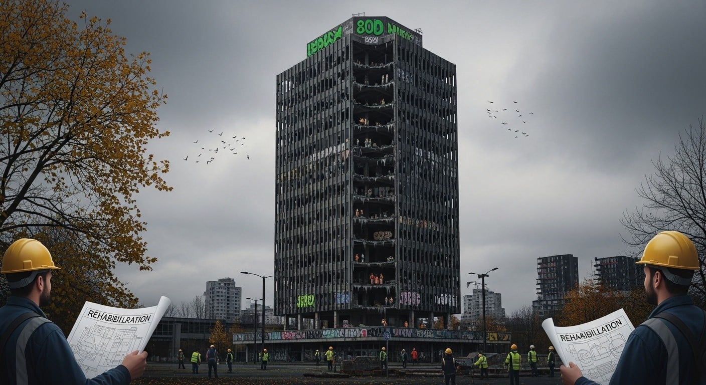 Découvrez comment la tour Entrepose, abandonnée depuis 20 ans à La Courneuve, va renaître grâce à un rachat public. Projets de réhabilitation et impacts sur le quartier en détail.