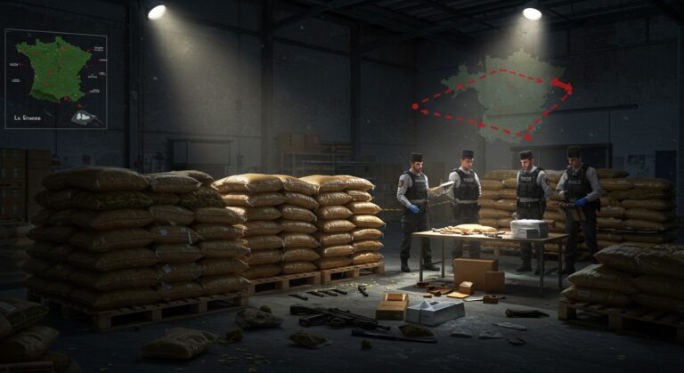 Trafic de Cannabis : 2 Tonnes Saisies en Essonne