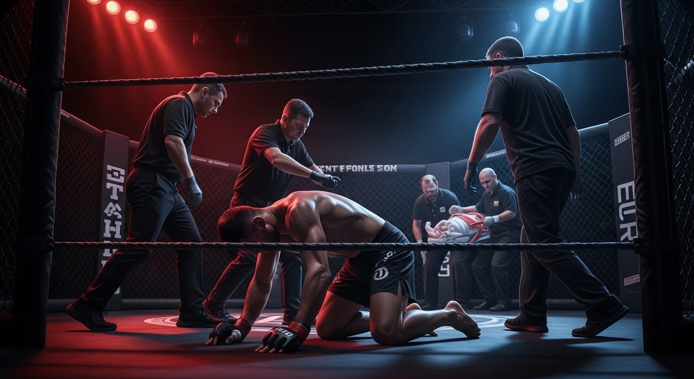 Un fighter de 31 ans s’effondre en pleine cage lors d’un combat de boxe thaïlandaise à Chicago. Que s’est-il vraiment passé ? Enquête sur un drame qui secoue le monde des sports de combat.