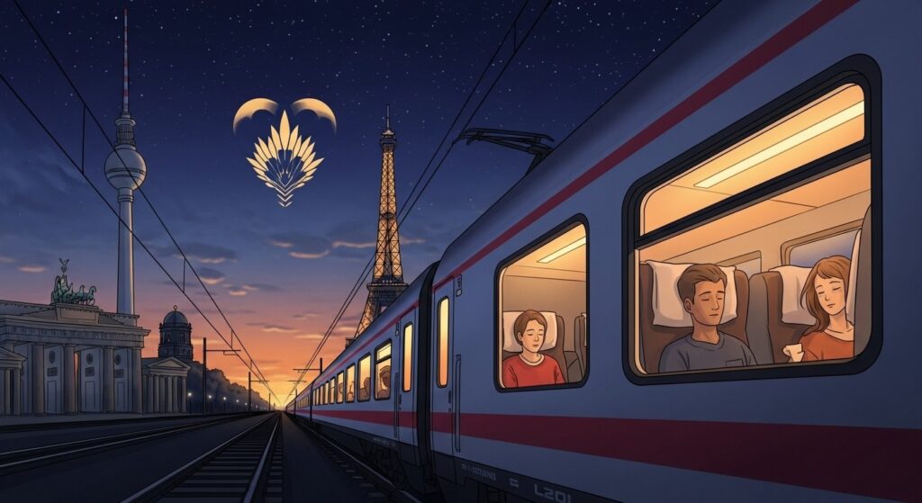 Train de Nuit Paris-Berlin Reprend en Mars