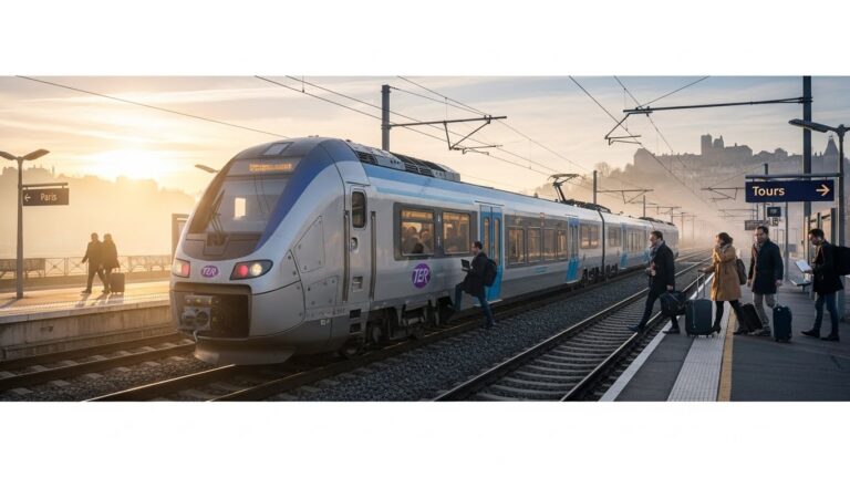 Trains Paris-Tours via Châteaudun : +50% de TER dès décembre 2025