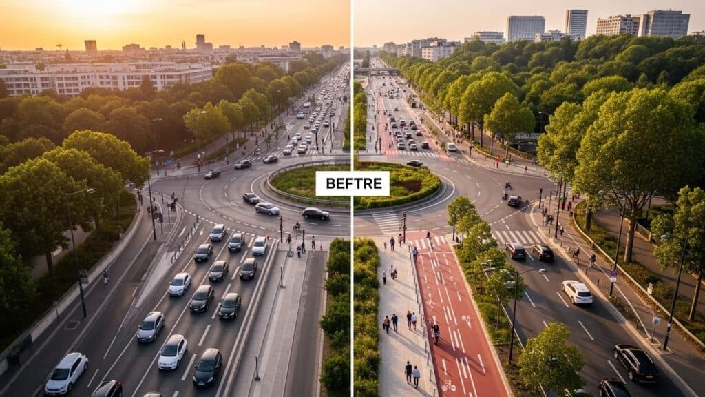 Transformation du Périphérique Parisien : Riverains Divisés