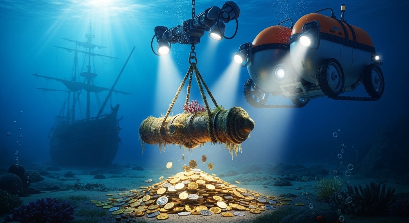 Après trois siècles sous l’eau, les premiers trésors du galion San José viennent d’être exhumés au large de la Colombie. Pièces d’or, canons, porcelaine… un événement historique qui fait déjà trembler les tribunaux internationaux.