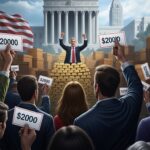 Trump Promet Chèque 2000$ Grâce aux Droits de Douane