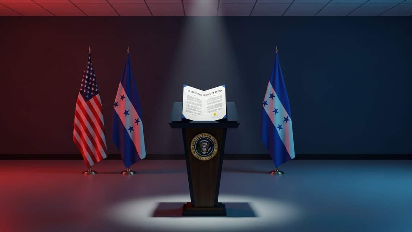 Donald Trump annonce une grâce totale pour Juan Orlando Hernández, ex-président hondurien condamné à 45 ans pour trafic de drogue. Une décision explosive à trois jours des élections au Honduras.