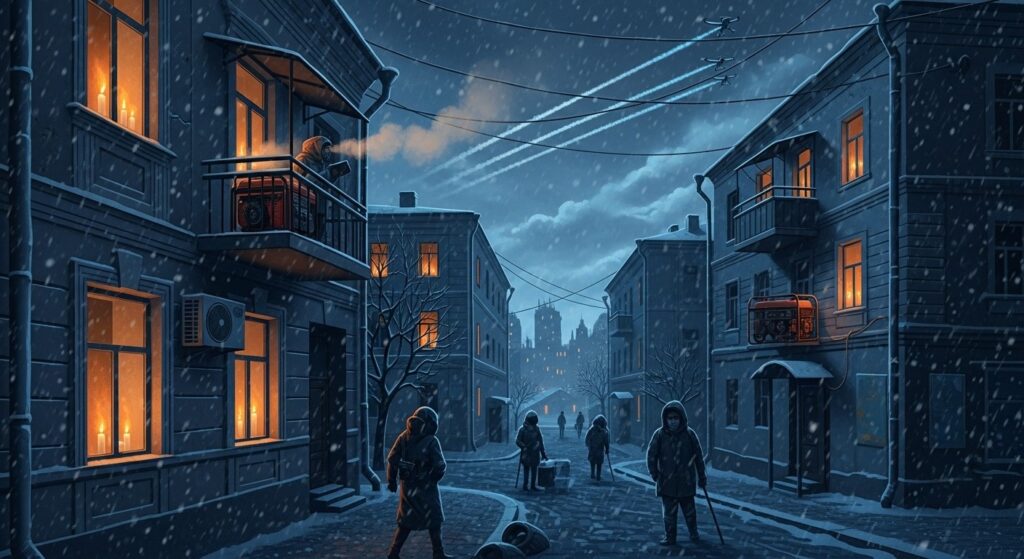 Ukrainiens Face Au Quatrième Hiver De Guerre