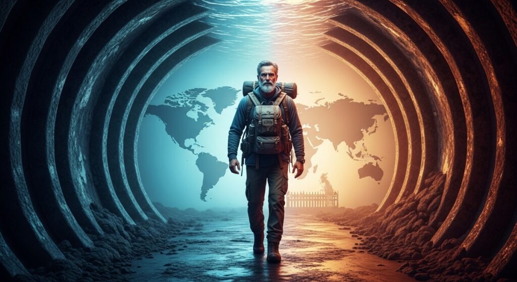 Un Britannique Marche 58000 km pour Rentrer Chez Lui