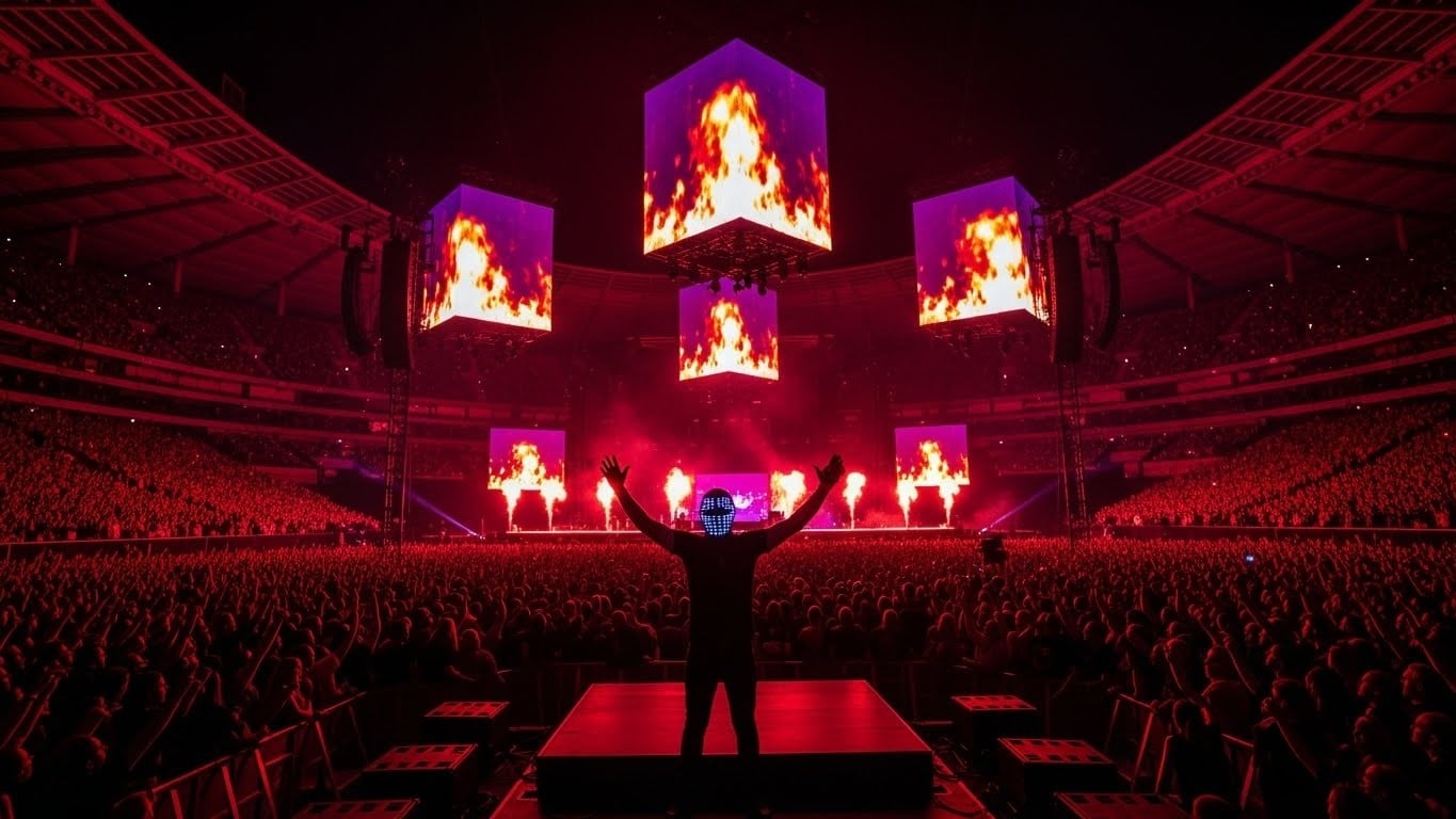 Vald a rempli Paris La Défense Arena devant 40 000 fans et a lâché un album surprise à 23h pile. Retour sur un show historique et une stratégie marketing devenue légendaire dans le rap français.