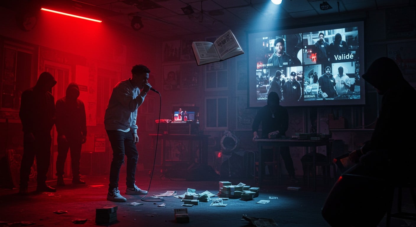 Découvrez la réaction de Franck Gastambide au livre choc sur le rap français. Plus grave que Validé ? Plongez dans les coulisses sombres du hip-hop et ses liens troubles.