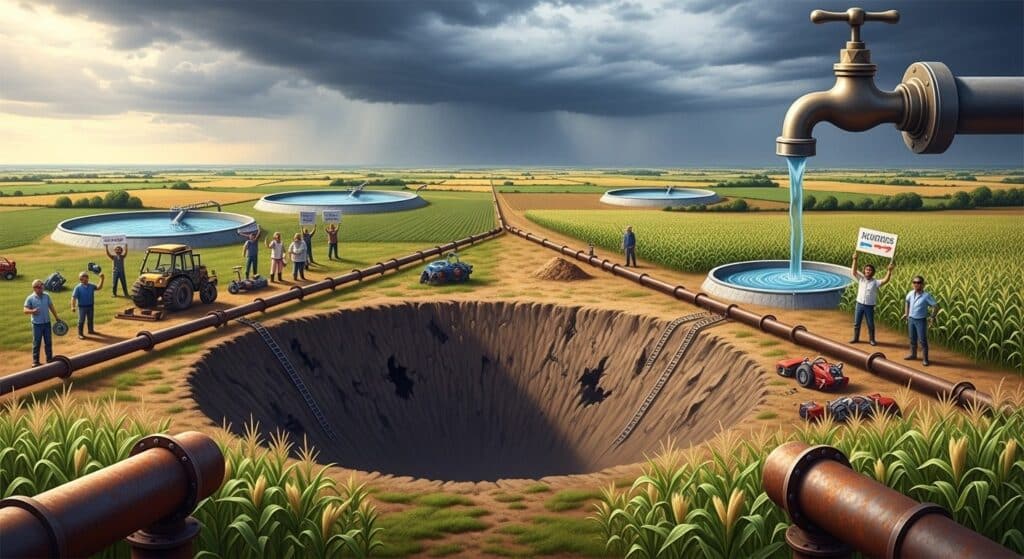 Vienne : Fin des Mégabassines et Défis Eau Agriculteurs