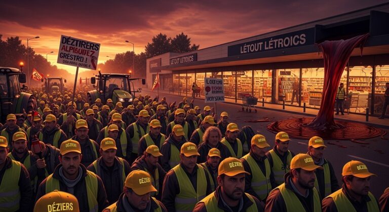 Viticulteurs en Colère à Béziers : Dégradations et Cris d’Alarme