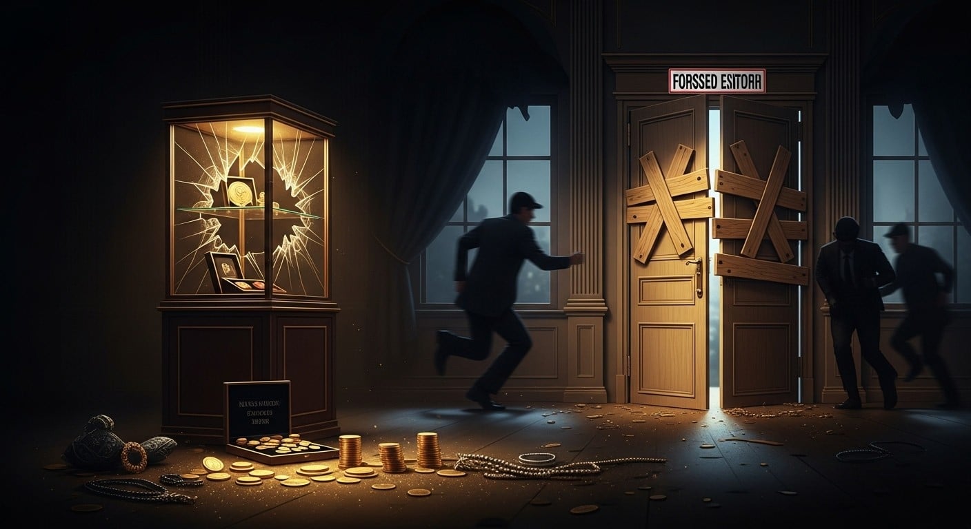 Découvrez le cambriolage audacieux à la salle des ventes de Bayeux : pièces d’or, bijoux volés en une nuit. Une affaire qui interpelle après d’autres casses médiatisés.