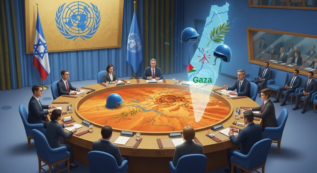 Vote ONU Force Internationale Gaza