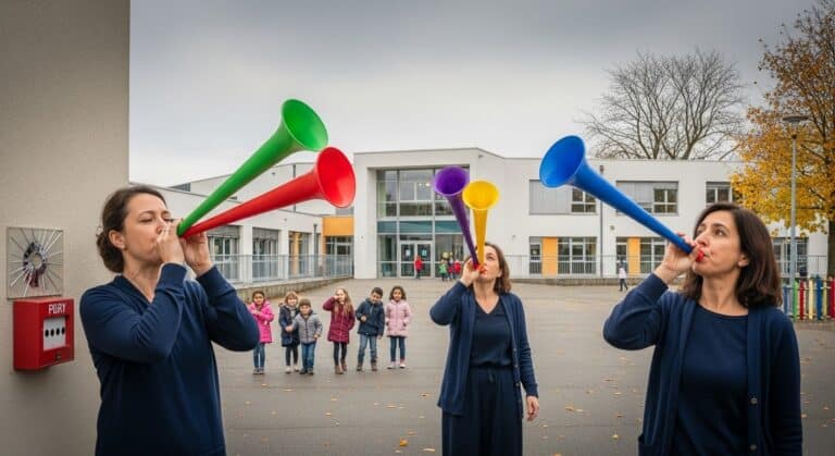 Vuvuzelas à l’École : Alarme Incendie Défaillante