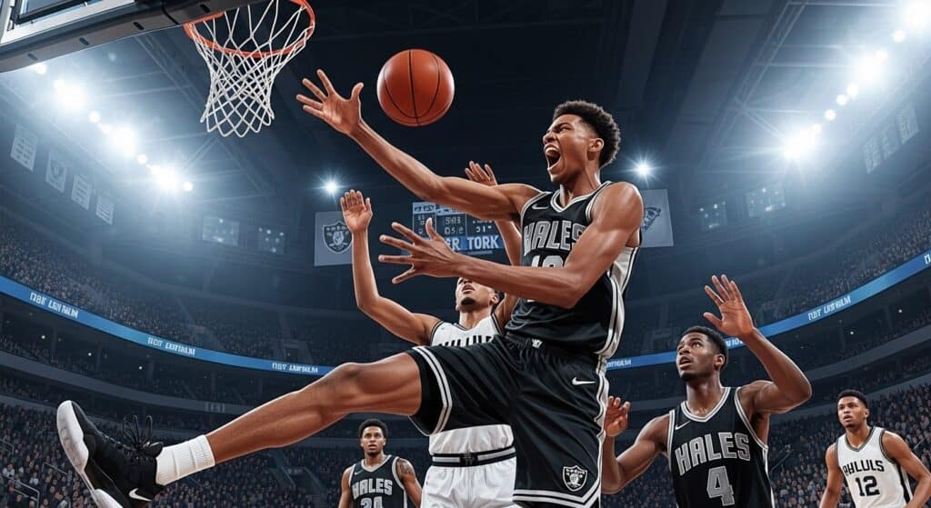 Wembanyama Brille avec Double-Double Spurs