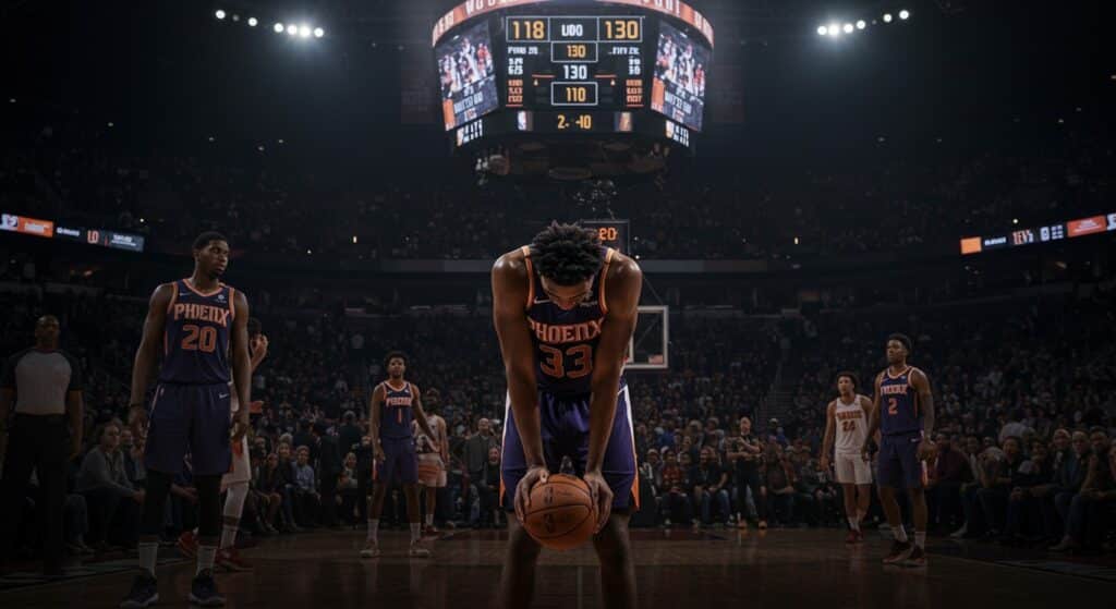 Wembanyama En Crise : Spurs Écrasés à Phoenix