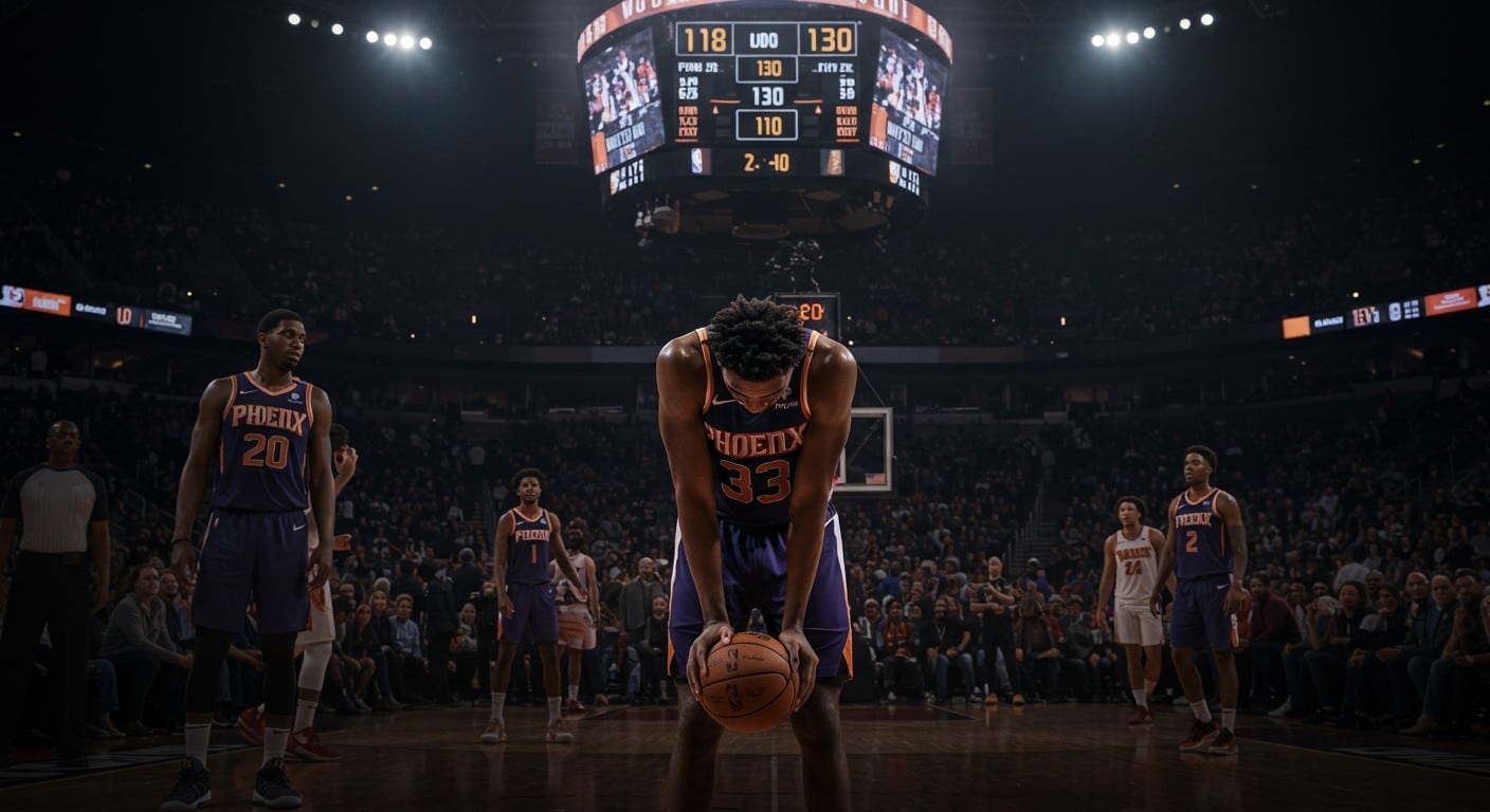 Défaite cuisante des Spurs à Phoenix (118-130) : Wembanyama en grande difficulté avec seulement 9 points. Analyse complète d'un match cauchemardesque et perspectives pour la suite.