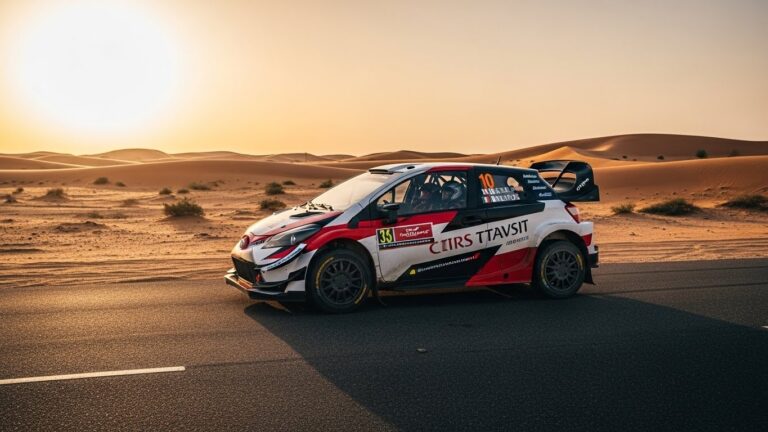 WRC 2025 : Ogier Peut-Il Remporter un 9e Titre en Arabie Saoudite ?