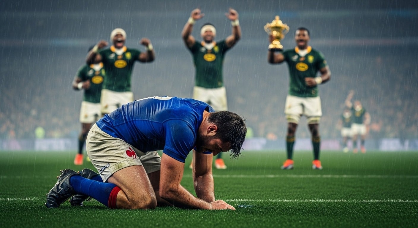 Après une lourde défaite 17-32 face aux Springboks, le XV de France semble régresser. Analyse tactique, physique et mentale à deux ans du Mondial.