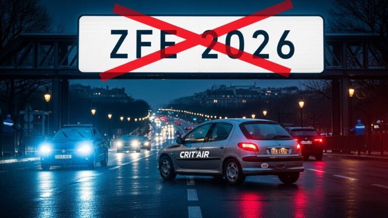 ZFE Paris 2026 : La Vignette Crit’Air Va-t-Elle Disparaître ?