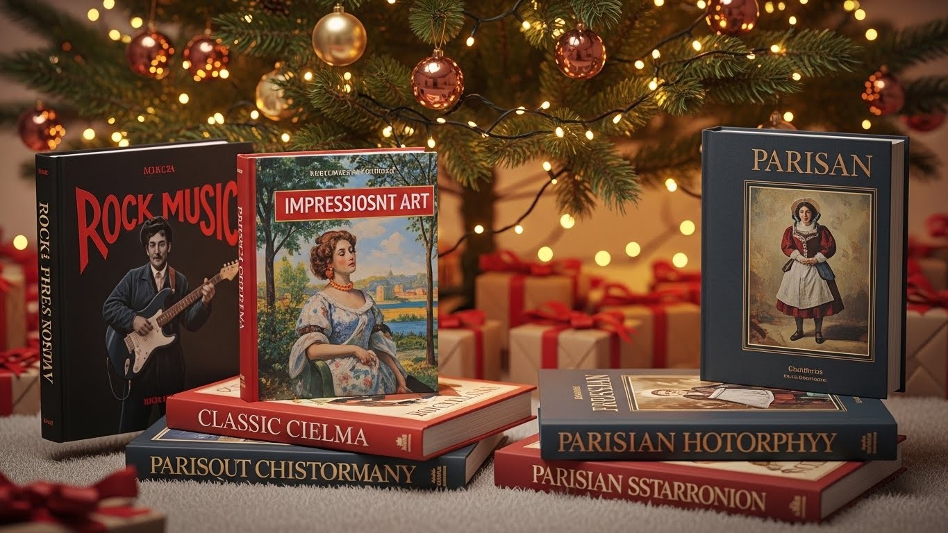 Découvrez ma sélection personnelle de 10 beaux livres magnifiquement illustrés à offrir pour Noël. Art, musique, cinéma, histoire... Des ouvrages somptueux qui émerveilleront les passionnés et les curieux.