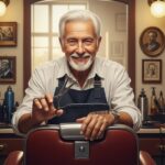 À 91 Ans, Roger le Doyen des Coiffeurs Refuse la Retraite