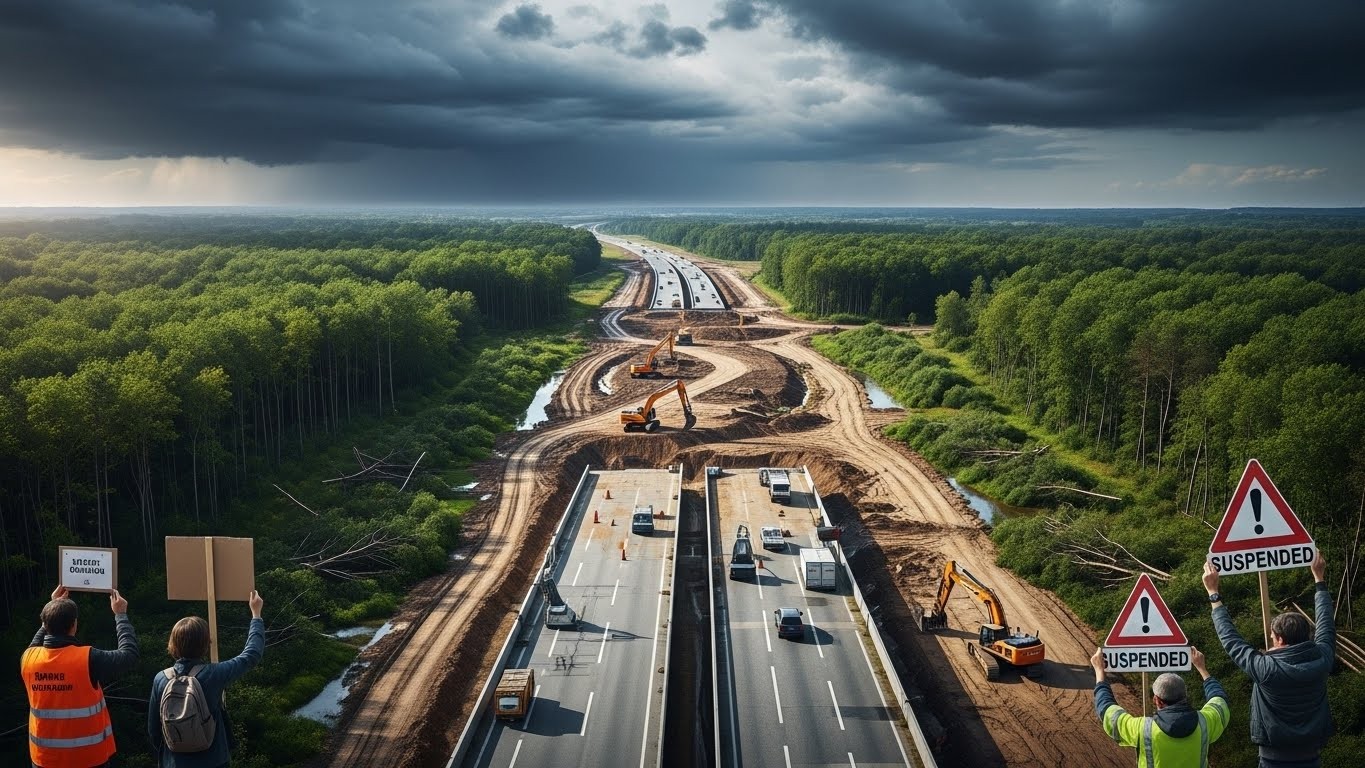 Le parquet de Toulouse demande la suspension des travaux de l'A69 pour empiètements illégaux sur 46 sites. Décryptage d'un chantier controversé qui cristallise les débats environnementaux.