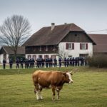 Abattage de Vaches dans le Doubs : 175 Gendarmes contre les Agriculteurs