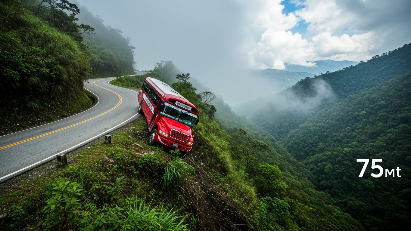 Découvrez les détails choquants de l'accident de bus au Guatemala où un véhicule a plongé dans un ravin de 75 mètres, causant au moins 15 morts. Causes inconnues, contexte routier dangereux...