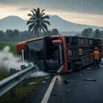 Accident de Bus en Indonésie : 16 Morts sur Java