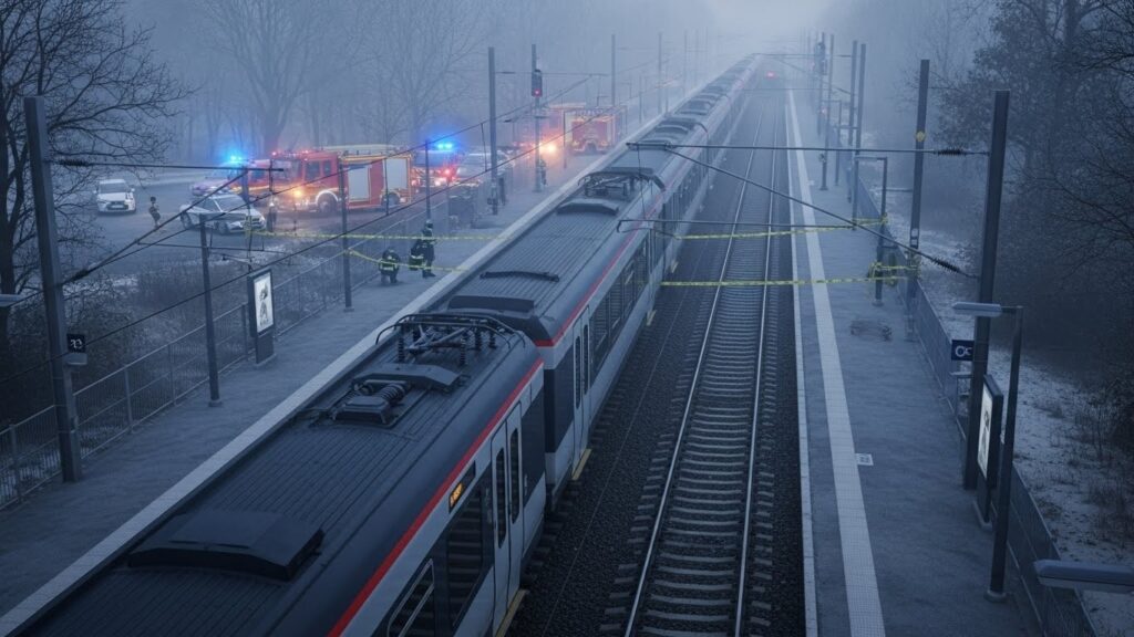 Accident de Personne sur la Ligne J : Trafic Stoppé en Plein Matin