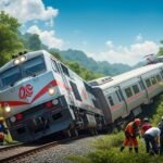 Accident de Train au Mexique : Une Quinzaine de Blessés