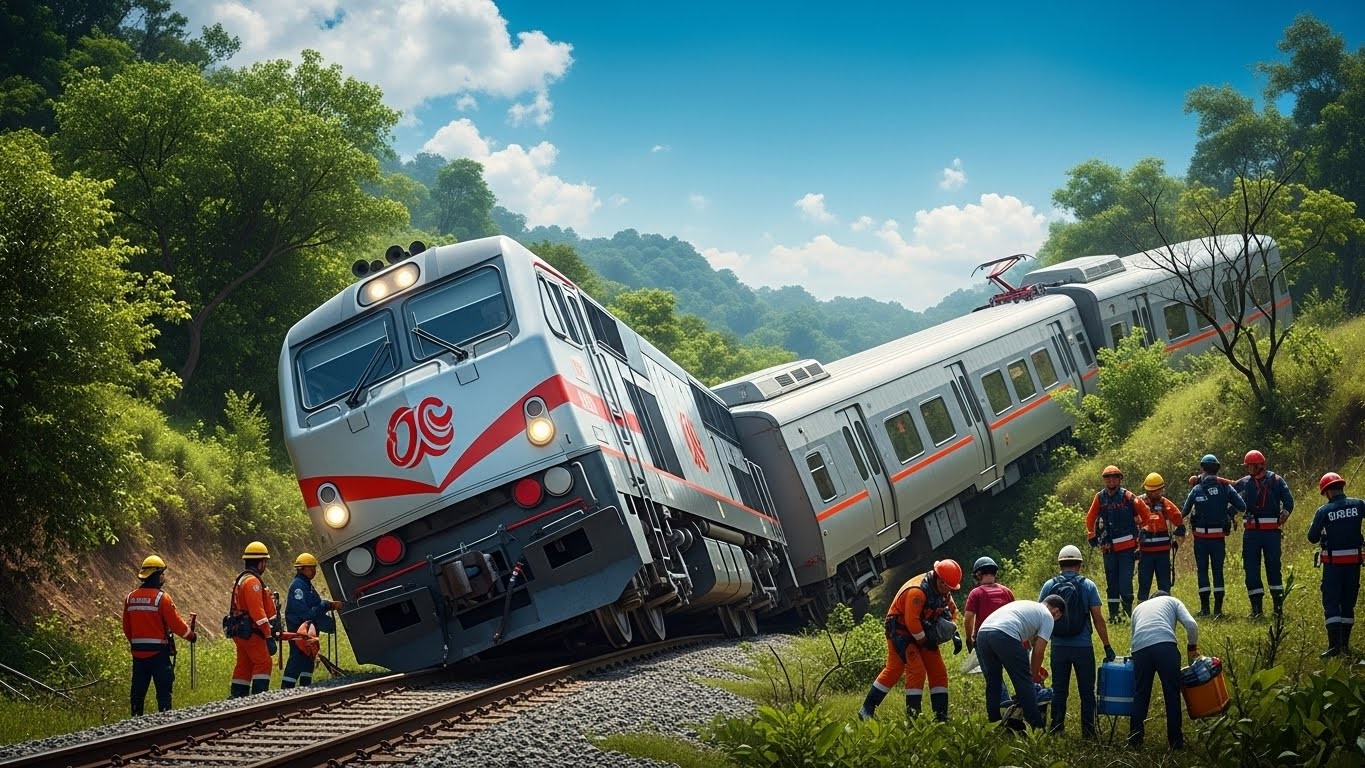 Déraillement d'un train au Mexique dans l'État d'Oaxaca : environ 15 blessés parmi 241 passagers. Découvrez les détails de cet incident survenu sur le Corridor Interocéanique, un projet phare récent.