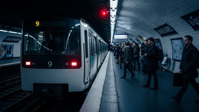 Accident Grave Ligne 9 Métro Paris : Trafic Coupé Ce Matin